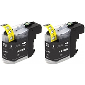 Brother - tinta za Brother LC123BK (crna), dvostruko pakiranje, zamjenska
