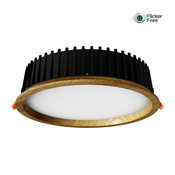 APLED - LED Ugradbena svjetiljka RONDO LED/18W/230V 4000K pr. 26 cm hrast masivni
