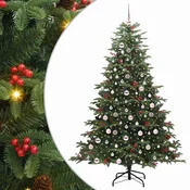 Umjetno božicno drvce Zelena 210 cm PVC i Metal i Plastika
