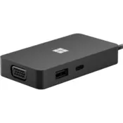 Microsoft USB-C Travel Hub USB-C USB-A Ethernet HDMI VGA (1E4-00003)