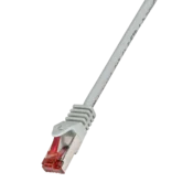 shumee PrimeLine patch kabel, kat. 6, S/FTP, patch kabel, patch vrvica, patch kabel PrimeLine, siva, 0,5 m