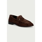 Nokwol mokasini ženski semišasti Haven Chocolate Suede