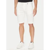 KARL LAGERFELD Kratke hlače iz tkanine 265812 552829 Bela Regular Fit