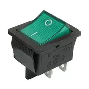 Prekidac wipp 16A/250V 2-pol sa ind zeleni