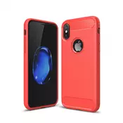 Maska Silicone Defender za iPhone X/iPhone XS crvena.