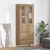 Highboard s ladicama Umjetnicki hrast 69,5 x 34 x 180 cm