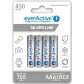 EA AAA R03 NiMH 800m Silver B4
