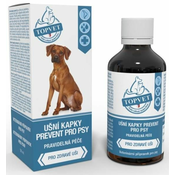 Topvet Ušesne kapljice preventivne za pse 50 ml