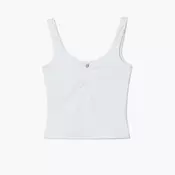 Cropp - Top na bretele - white
