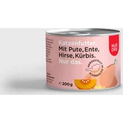 NUR DAS Mačja hrana - puran in raca - 200 g