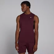 Moška majica s spuščenimi rokavnimi izrezi Rest Day MP – Deep Berry - XXXL