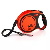 Flexi povodec Xtreme L pas 8m oranžna