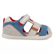 Biomecanics sandal 262199-B827 barefoot F beige/denim 24
