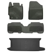 KOMPLET 77 Talne preproge in zaščitne preproge Toyota Yaris 2 Hatchback 2005-2011 5 vrat