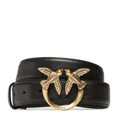 Pinko LOVE BERRY H3 VITELLO SETA 100125 A0F1 Črna