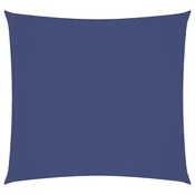 Vidaxl Senčno jadro oksford blago kvadratno 2x2 m modro