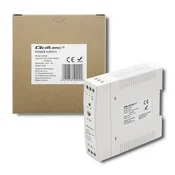 Qoltec napajalnik za DIN letev | 24 W | 24 V | 1 A | bel | tanek