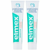 Elmex Sensitive pasta za osjetljive zube (Toothpaste with Aminfluorid) 2 x 75 ml