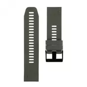 Silikonski pašček za uro 26 mm - Quick Fit - Fenix 5x/6x - vojaško zelen