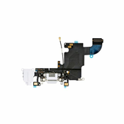 Apple iPhone 6S - konektor za polnjenje + Flex kabel (srebrna)