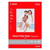 Canon Photo paper Glossy, GP-501, foto papir, glossy, GP501 A4 tip 0775B001, bel, A4, 200 g/m2, 100 kos, inkjet