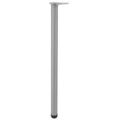Cilindrična mizna noga, o 60 mm, dolžina 1100 mm, inox
