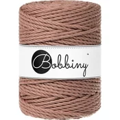 Bobbiny 3PLY Macramé Rope 5 mm 100 m Mocha Mossa Vrvica