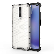 TPU gel maska Honeycomb za Xiaomi Redmi K30 / Poco X2 - bijela