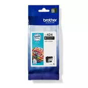 Brother LC424BK črna, originalna kartuša