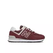 new balance Nizke superge 574 puder / rubin rdeča / bela