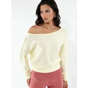 Busem Majica Sweatshirts kremna