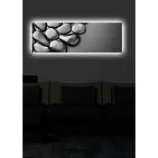 Opviq Slika na platnu sa LED osvetljenjem 30x90cm
