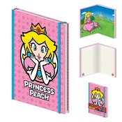Super Mario A5 premium zvezek (Peach)