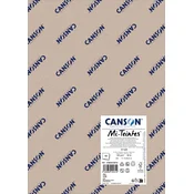 Papir za pastel Canson Mi-Teintes A3 160 g - 10 listov - Mesečev kamen 426
