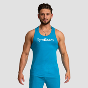GymBeam Moška majica brez rokavov Limitless Aquamarine