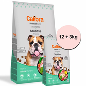 Calibra Dog Premium Line Sensitive 12 + 3 kg BREZPLAČNO