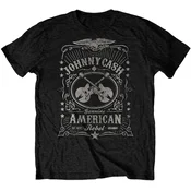 Johnny Cash Majica American Rebel 2 Unisex Black L