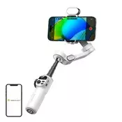 Aochuan AOCHUAN X2 Gimbal z RGB osvetlitvijo (bela)