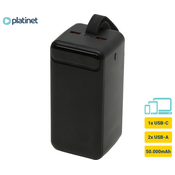 Platinet PMPB5020B powerbank polnilnabaterija, 50.000mAh, Quick Charge 3.0,