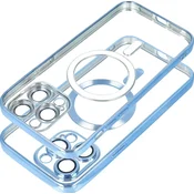 OEM Ovitek za iPhone 17 PRO Electro Mag Cover, združljiv z MagSafe, modre barve