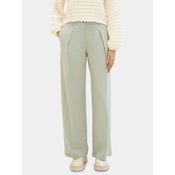 Tom Tailor Hlače iz tkanine 1040686 Zelena Wide Leg