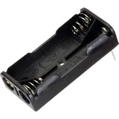 TRU COMPONENTS Nosilec baterij 2x Micro (AAA) Kontaktni drogovi TRU COMPONENTS BH-421-3P Držalo za baterije 2x Micro (AAA) kontaktni pol TRU COMPONENTS BH-421-3P, (20635887)