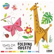 Pisani zložljivi listi 15×15 cm - 120 listov - 70 GSM