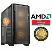 Racunalo INSTAR Gamer DIONE, AMD Ryzen 7 5800X up to 4.7GHz, 16GB DDR4, 1TB NVMe SSD, AMD Radeon RX6800XT 16GB, No ODD, 2 god jamstvo