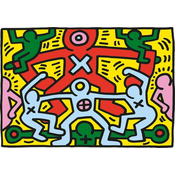 Clementoni Puzzle Novo Art Series: Keith Haring 1000 kosov