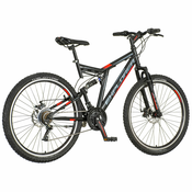 EXPLORER MTB Bicikl Thunder 26/19 crno sivo crveni