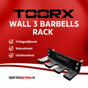 Toorx Wall Barbells Rack Pro – Stensko stojalo za olimpijske utežne palice