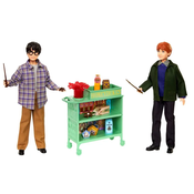 Mattel Harry Potter Harry i Ron lutke na brzom putu za Hogwarts