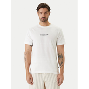 Guess Jeans Majica M6GIZ3 KE942 Écru Regular Fit