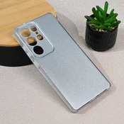 Maska za Samsung Galaxy S25 Ultra Sparkle Dust srebrna
